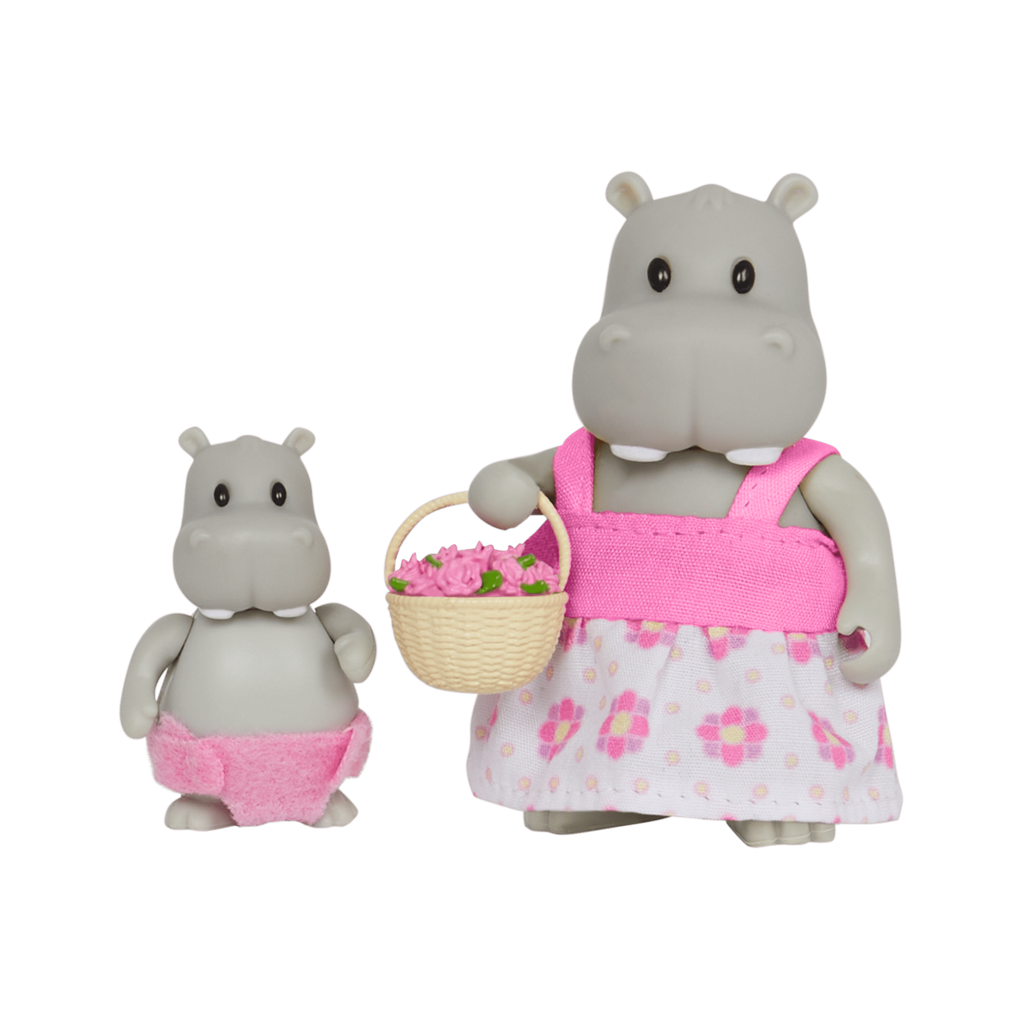 Pitterpotemus Hippo Family | Small Animal Figurines | Li'l