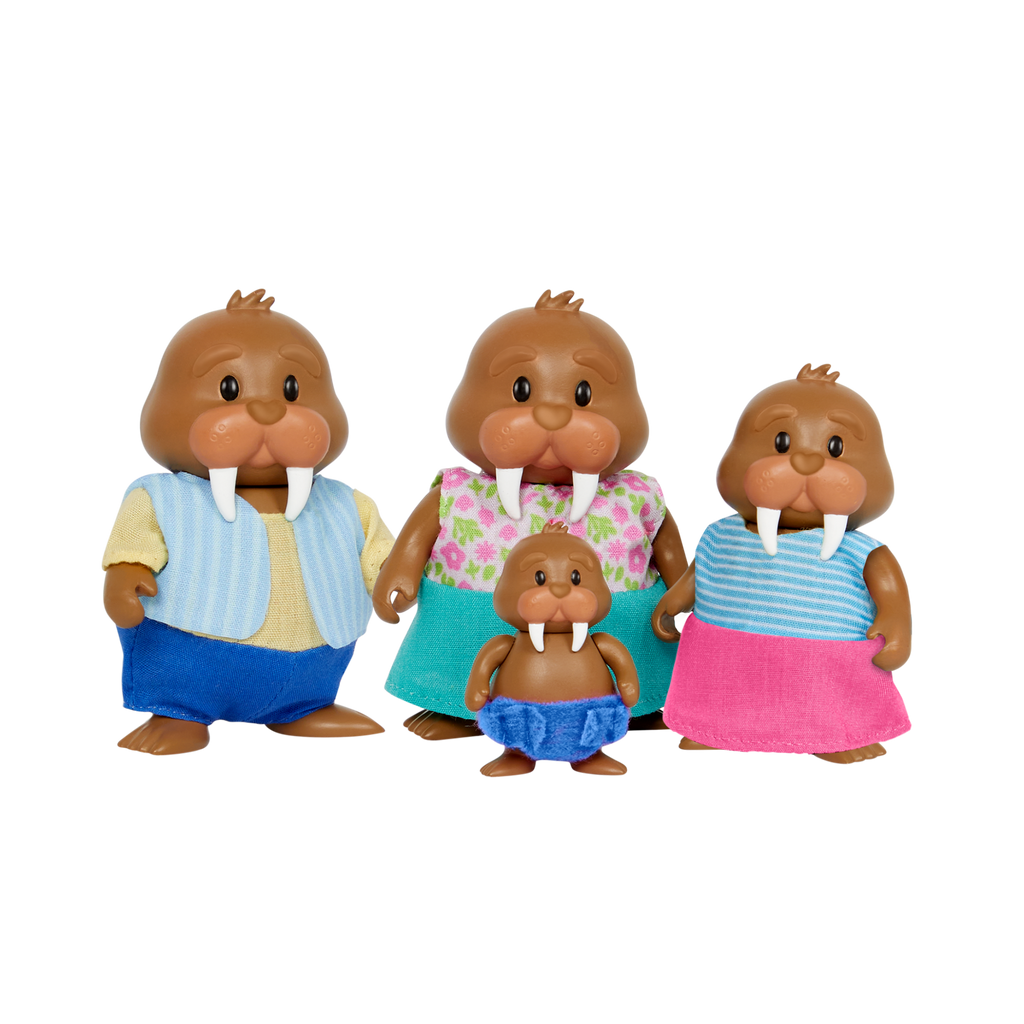 Tuskaroo Walrus Family - Li’l Woodzeez