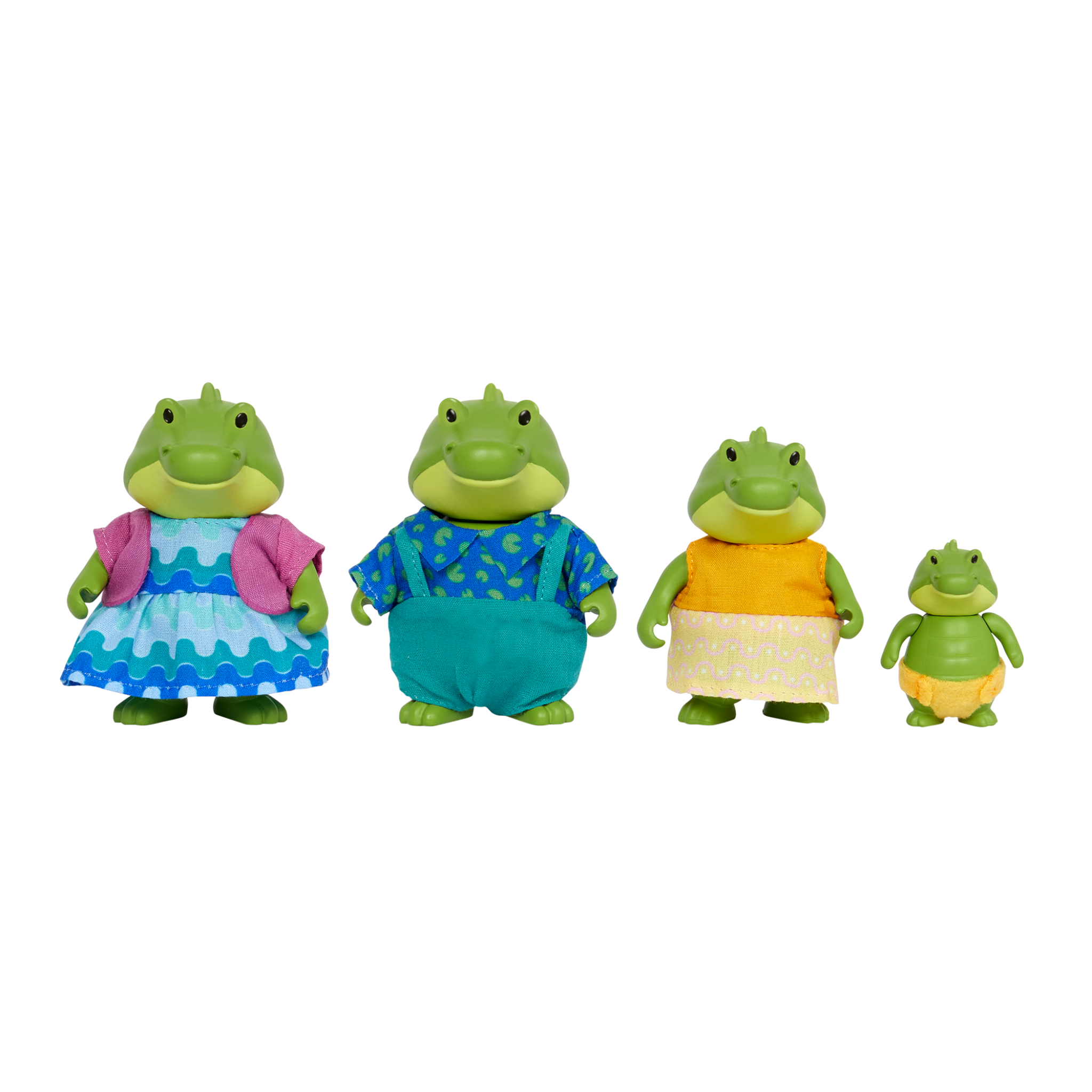 Bogglesby Alligators | Animal Figurine Set | Li'l Woodzeez