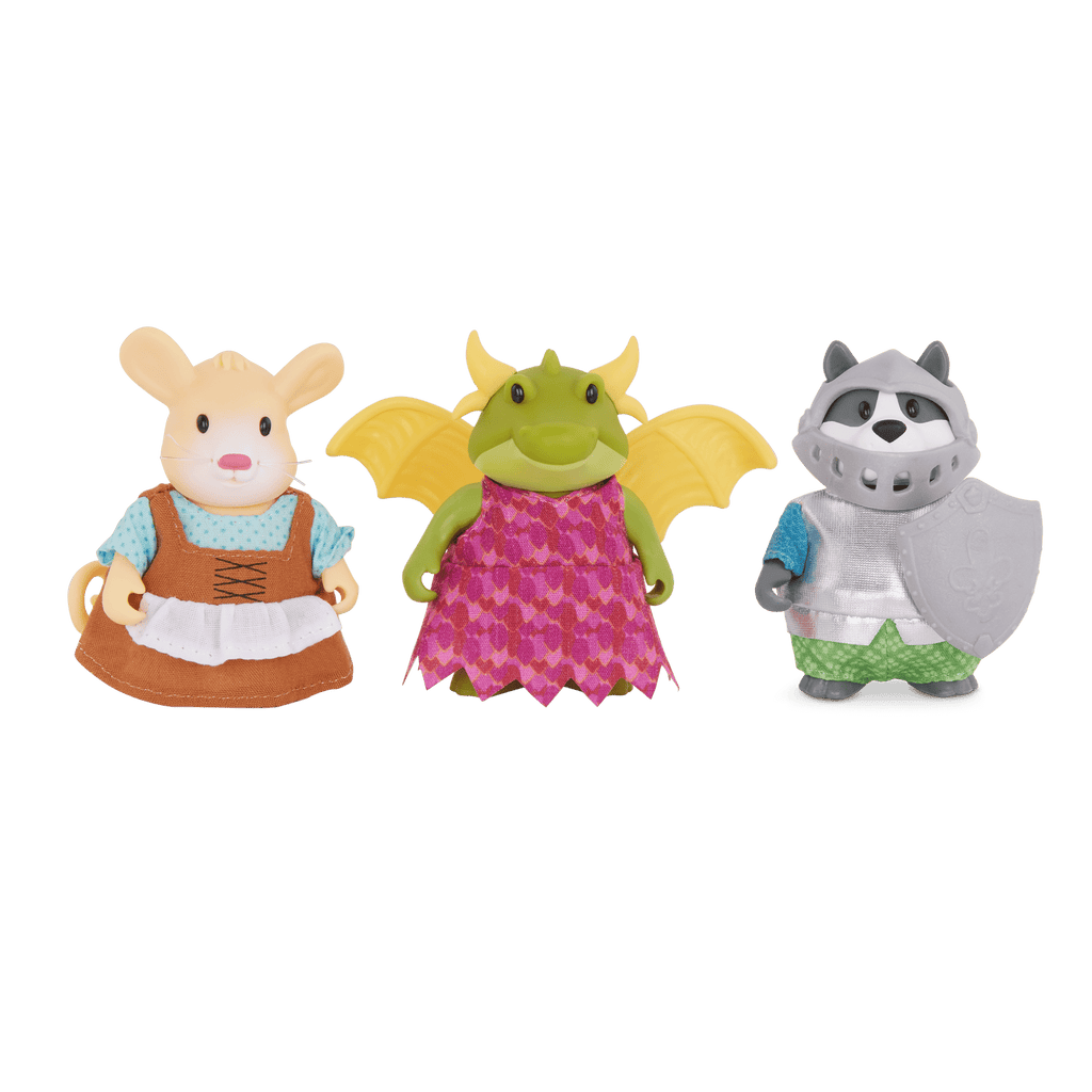 Royal Friendz (Dragon, Knight & Lady) - Li’l Woodzeez