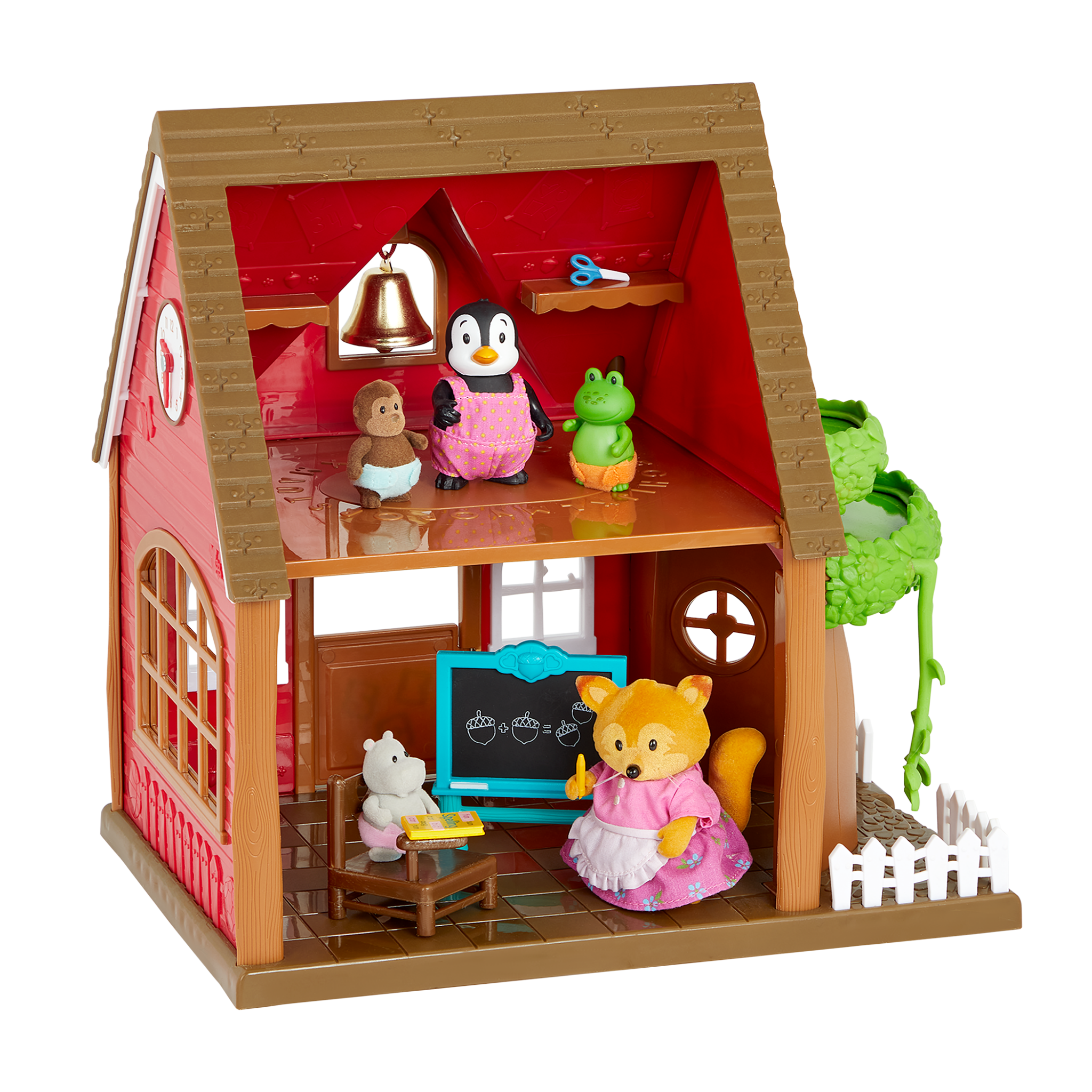 Woodland Schoolhouse | School Playset with Accessories | Li'l