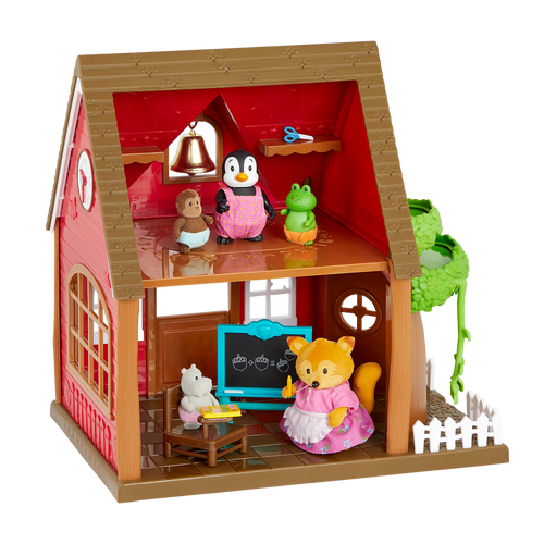Woodland Schoolhouse | School Playset with Accessories | Li'l