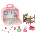 Woodzeez Travel Bedroom Playset