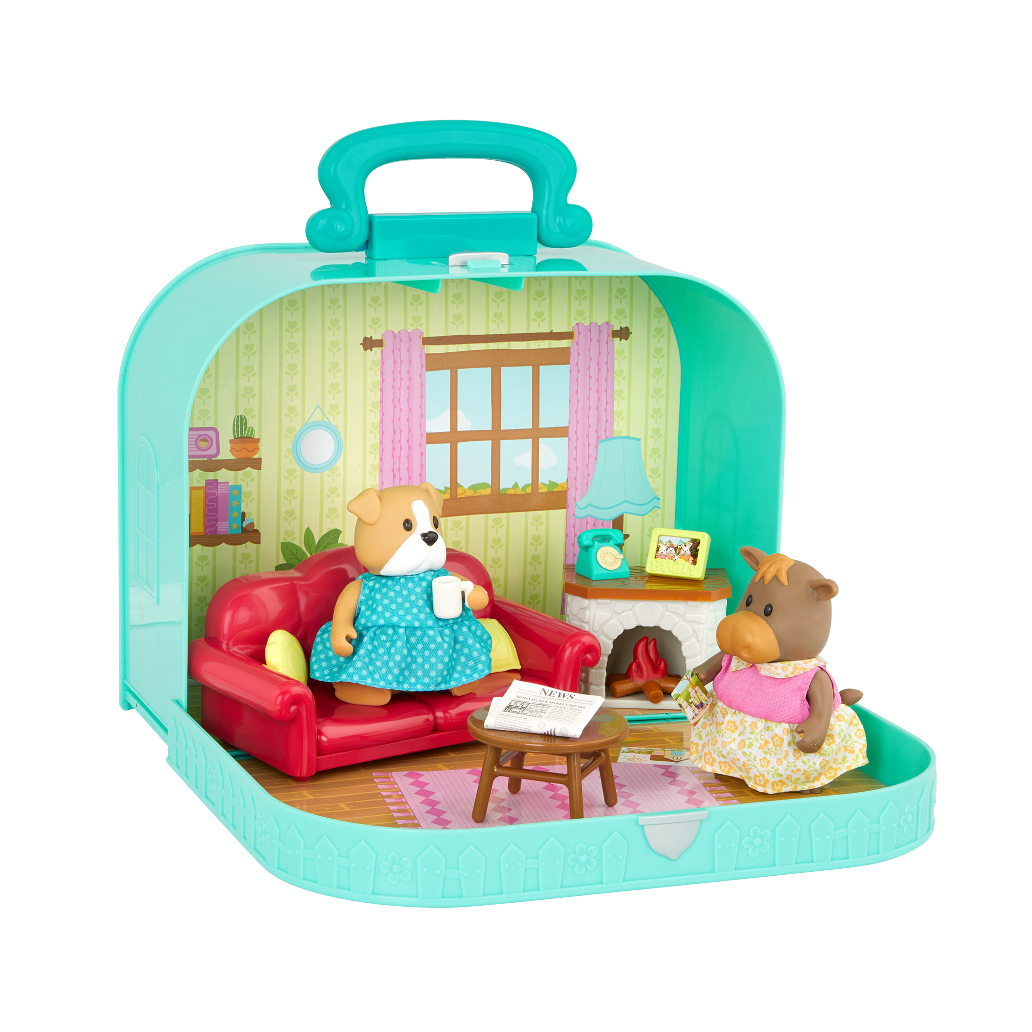 Woodzeez Living Room Travel Suitcase Set