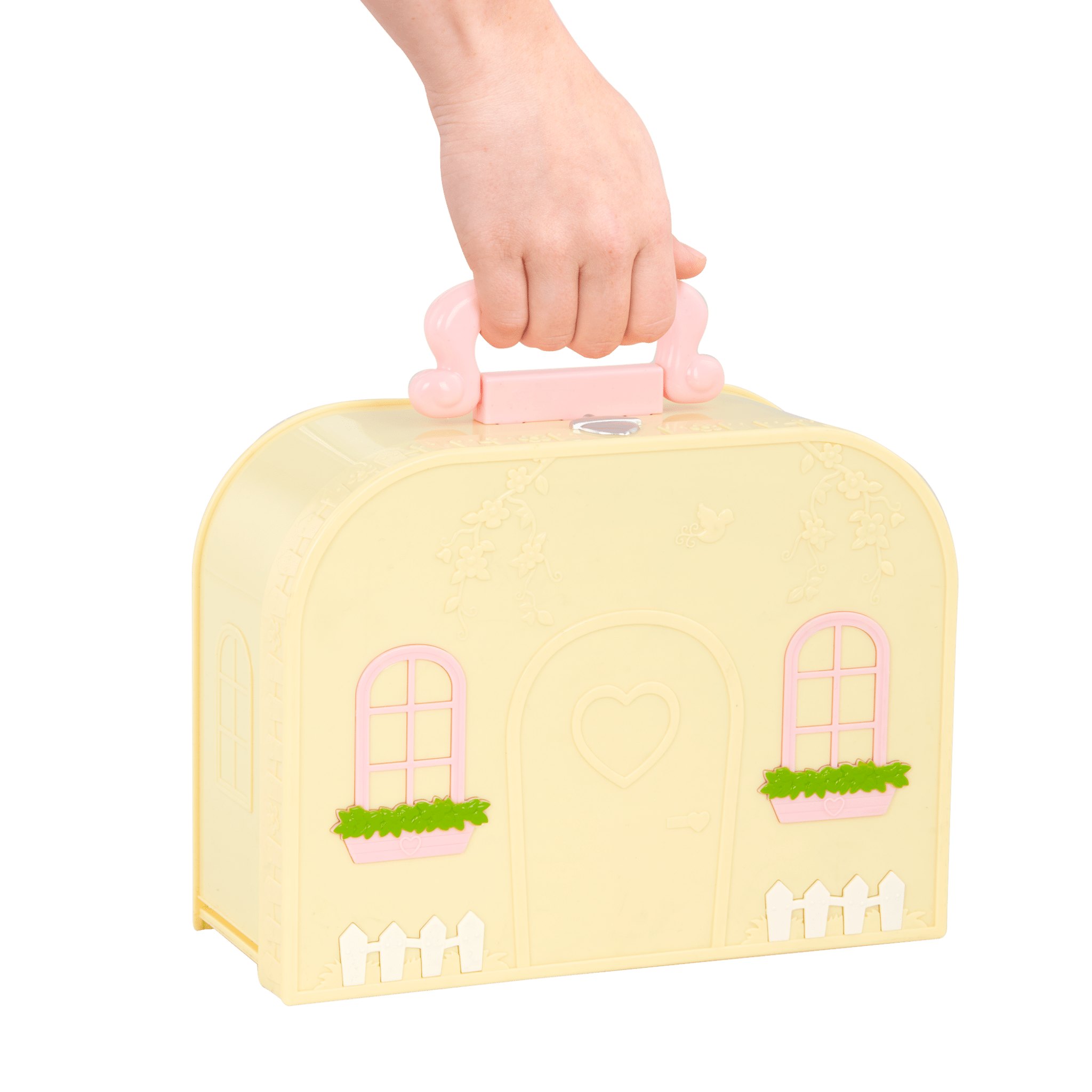 Deluxe Travel Suitcase Playset | Carry Case with Figurines | Li'l