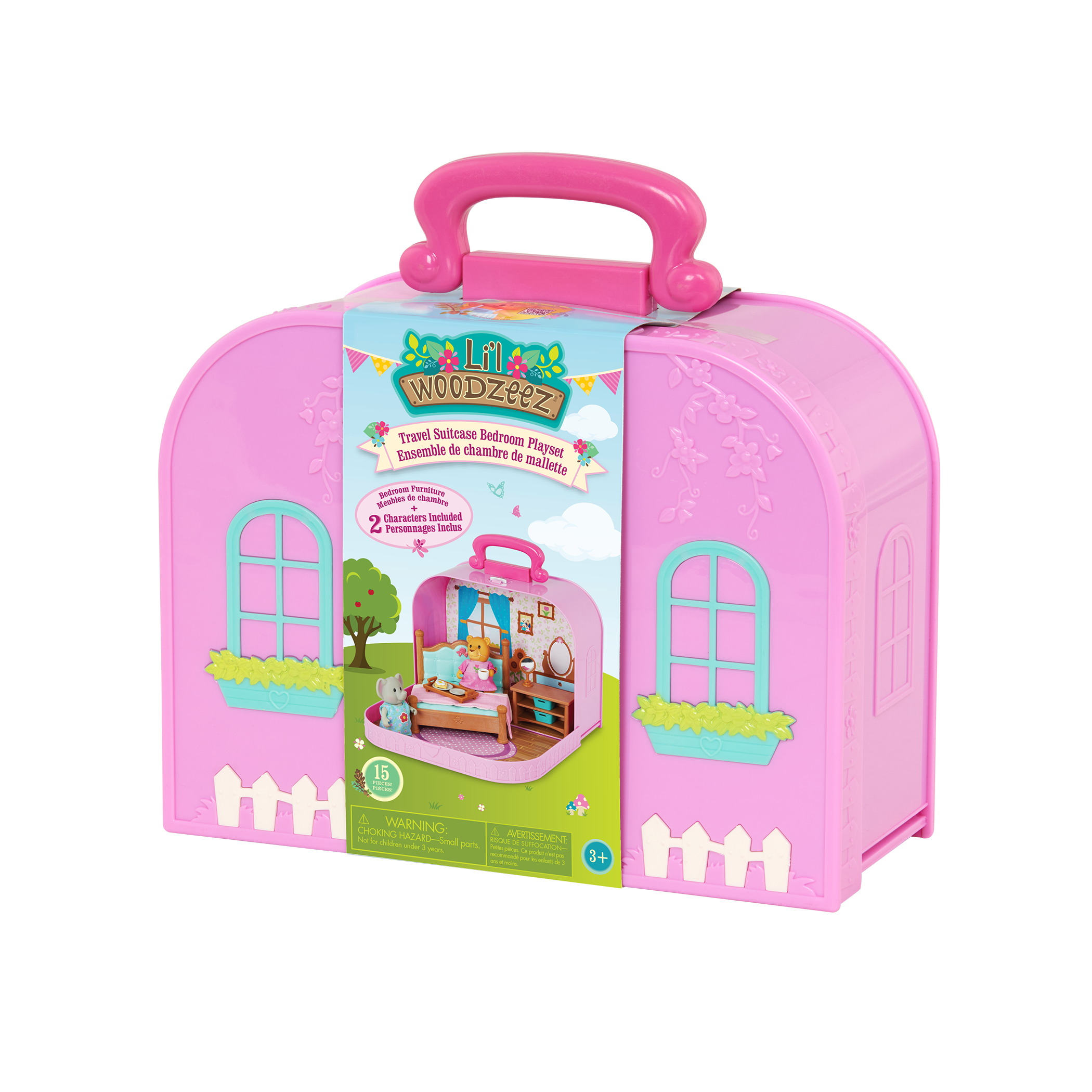 Travel Suitcase Bedroom Playset - Deluxe