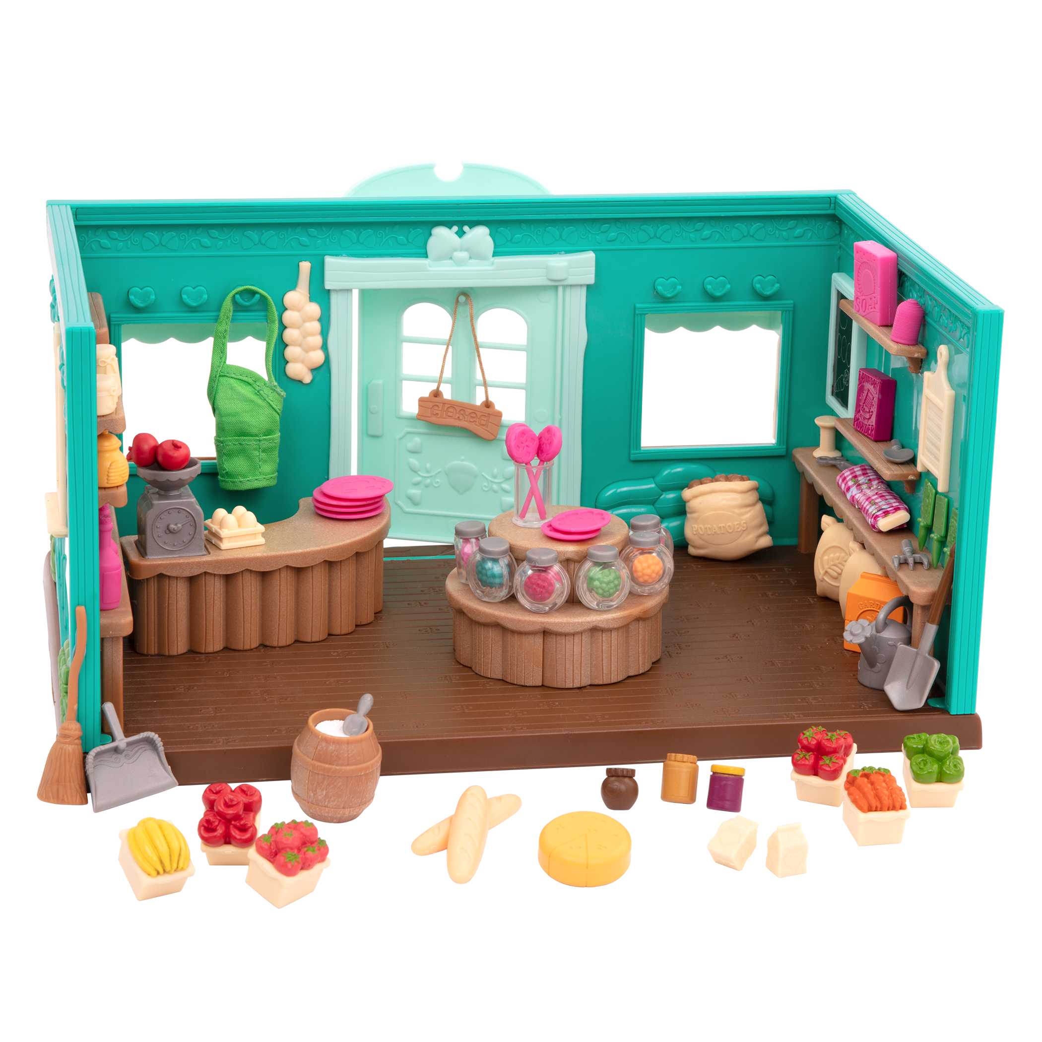 Lil Woodzeez General Store Playset with Figurines