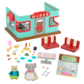 Lil Woodzeez Diner Restaurant Set with Figurines