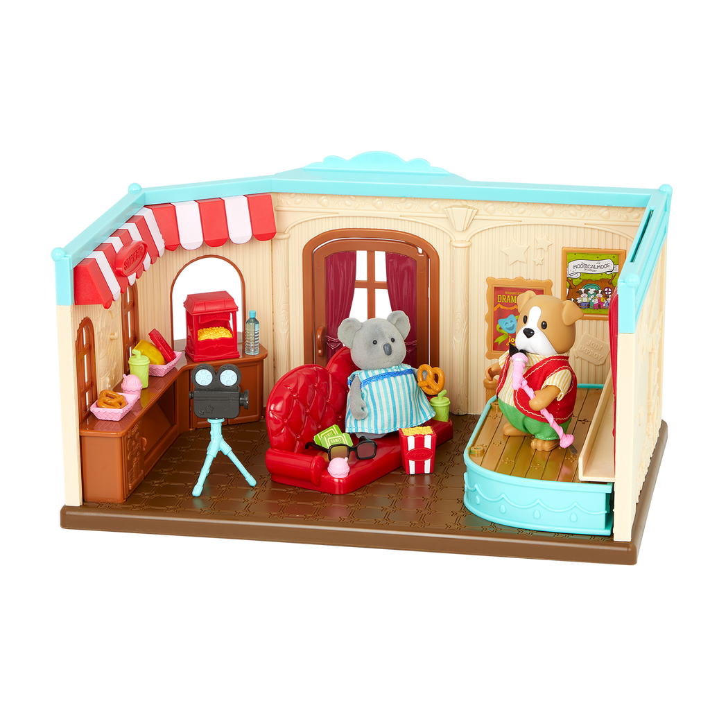 Woodzeez Honeysuckle Theater Playset with Figurines