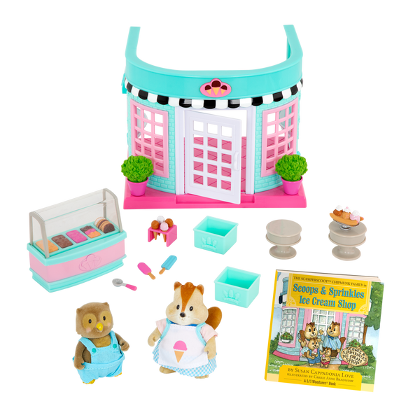 Deluxe Scoops & Sprinkles Ice Cream Shop | Toy Store with