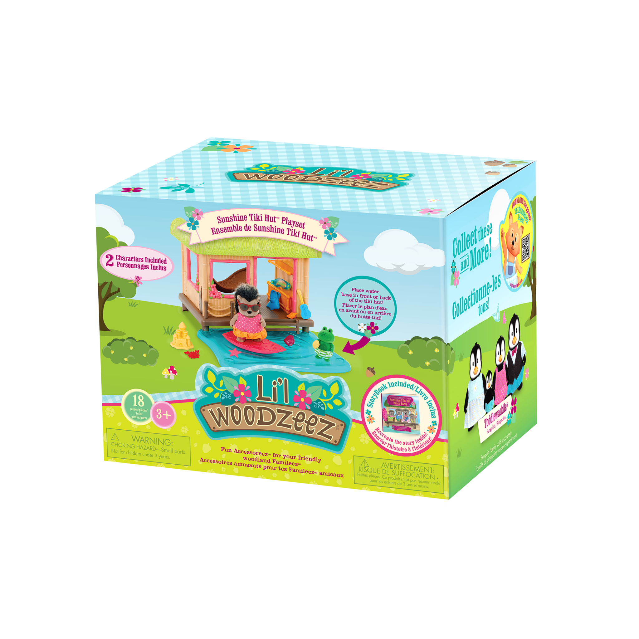 Tiki Hut | Deluxe Beach House Playset | Li'l Woodzeez – MaisonBattat