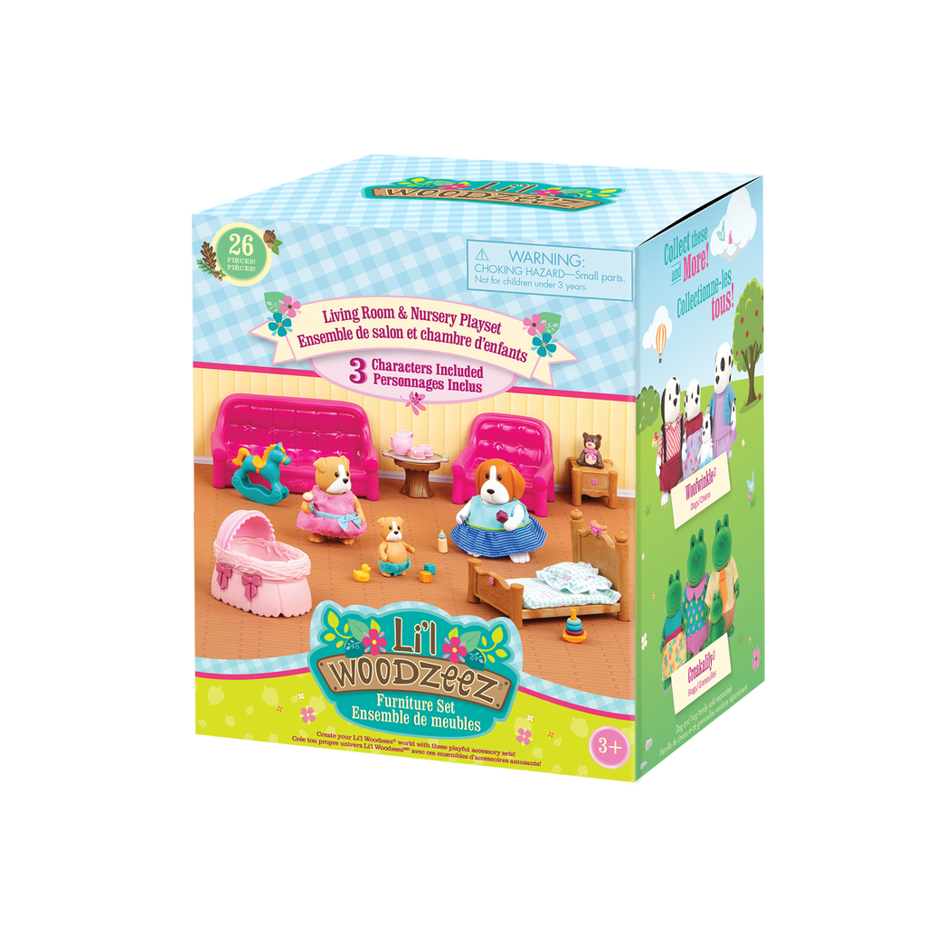 Living Room & Nursery Set - Deluxe - Li’l Woodzeez