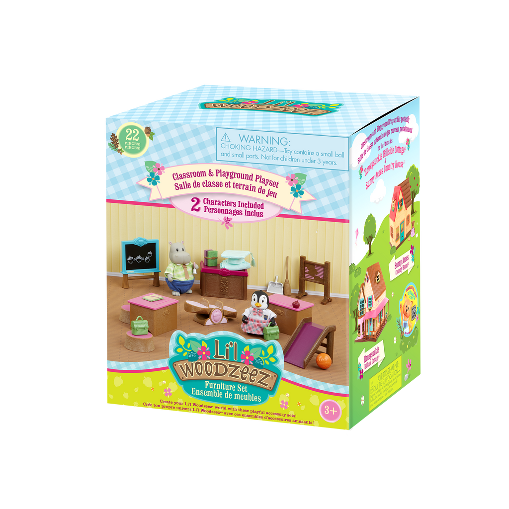 Classroom & Playground Set - Deluxe
