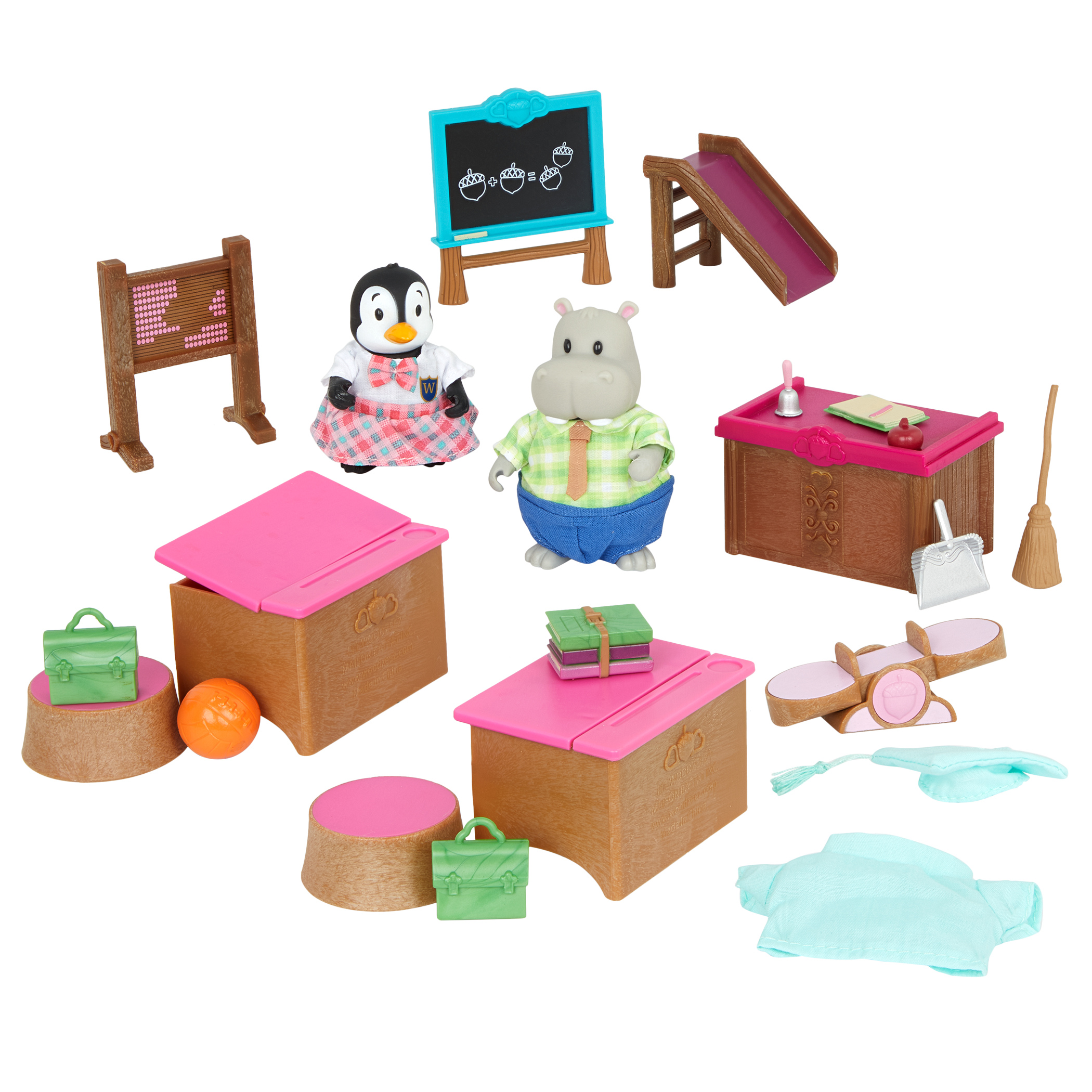 Classroom & Playground Set - Deluxe