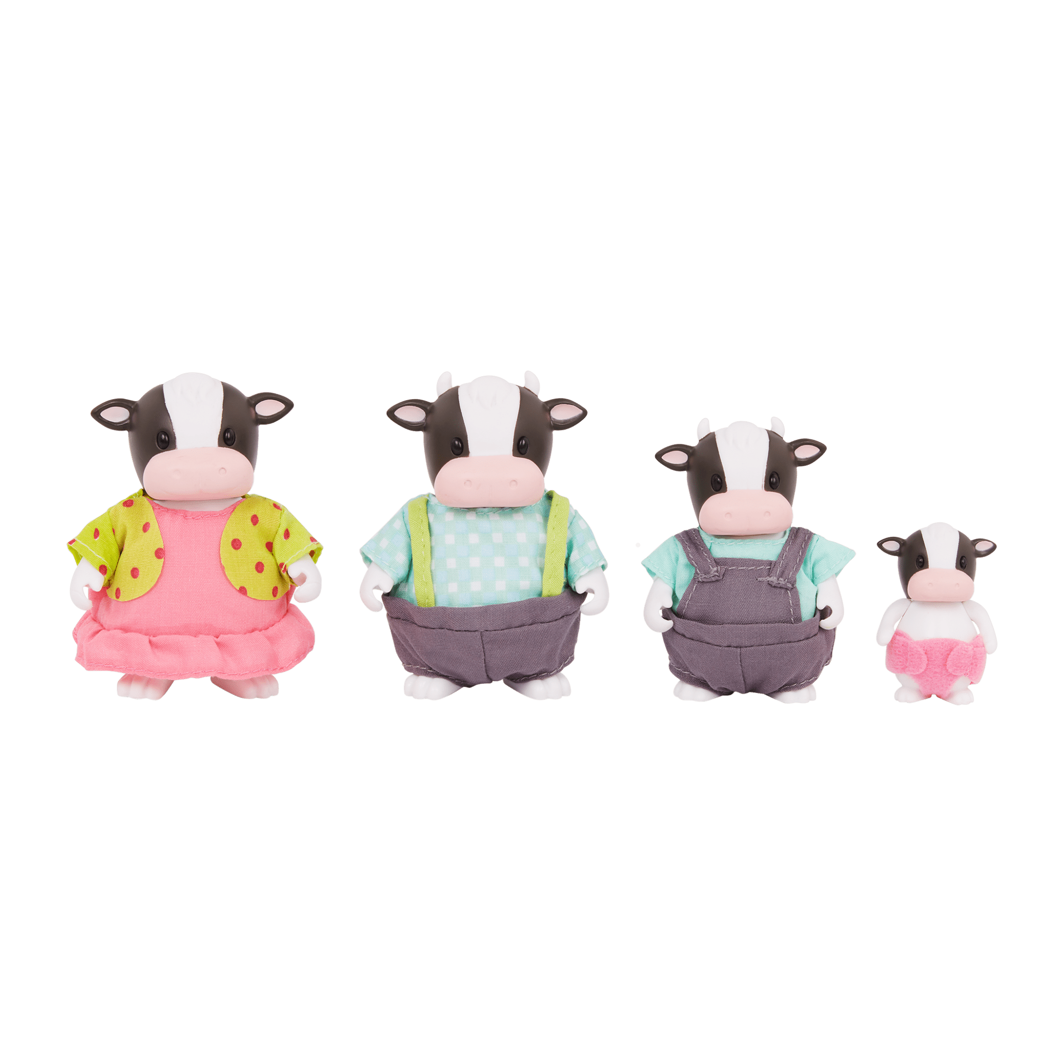 The MoosicalMoo Cows | Small Animal Figurines | Li'l Woodzeez