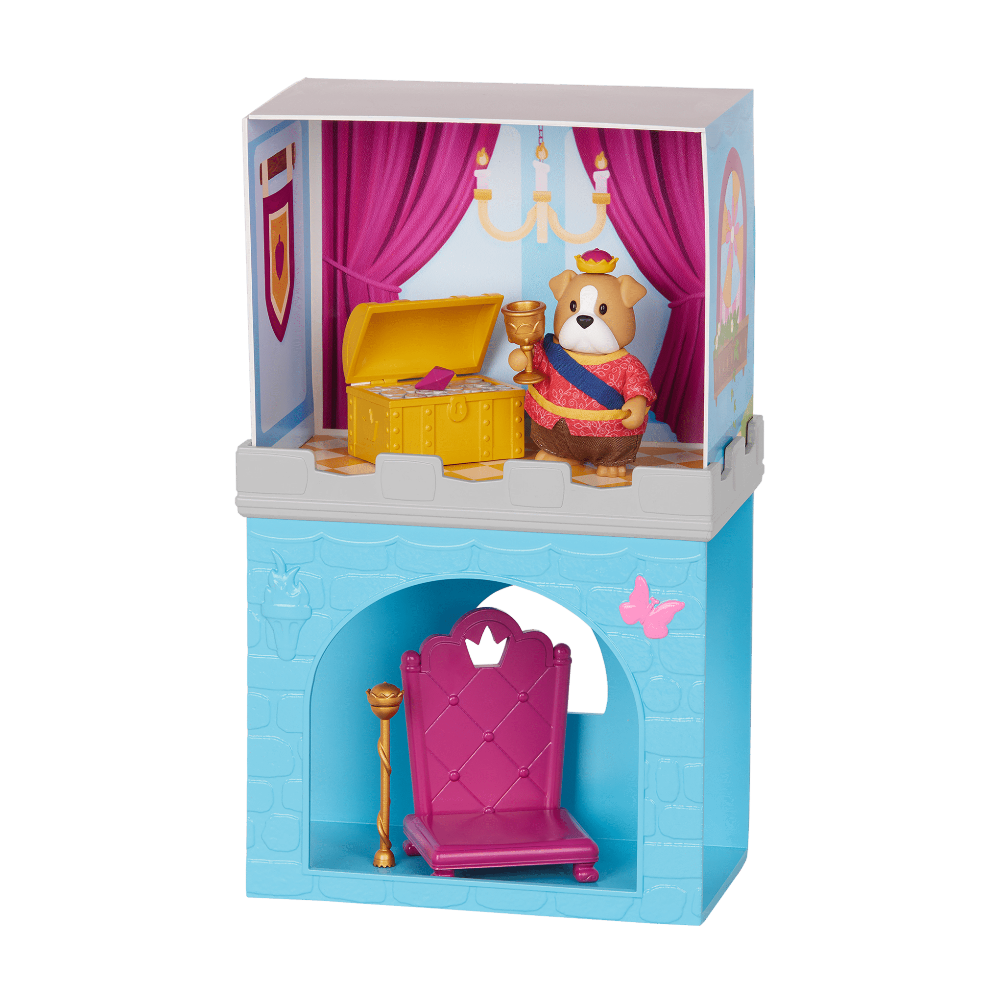 King's Grand Throne Room | Castle Playset | Li'l Woodzeez