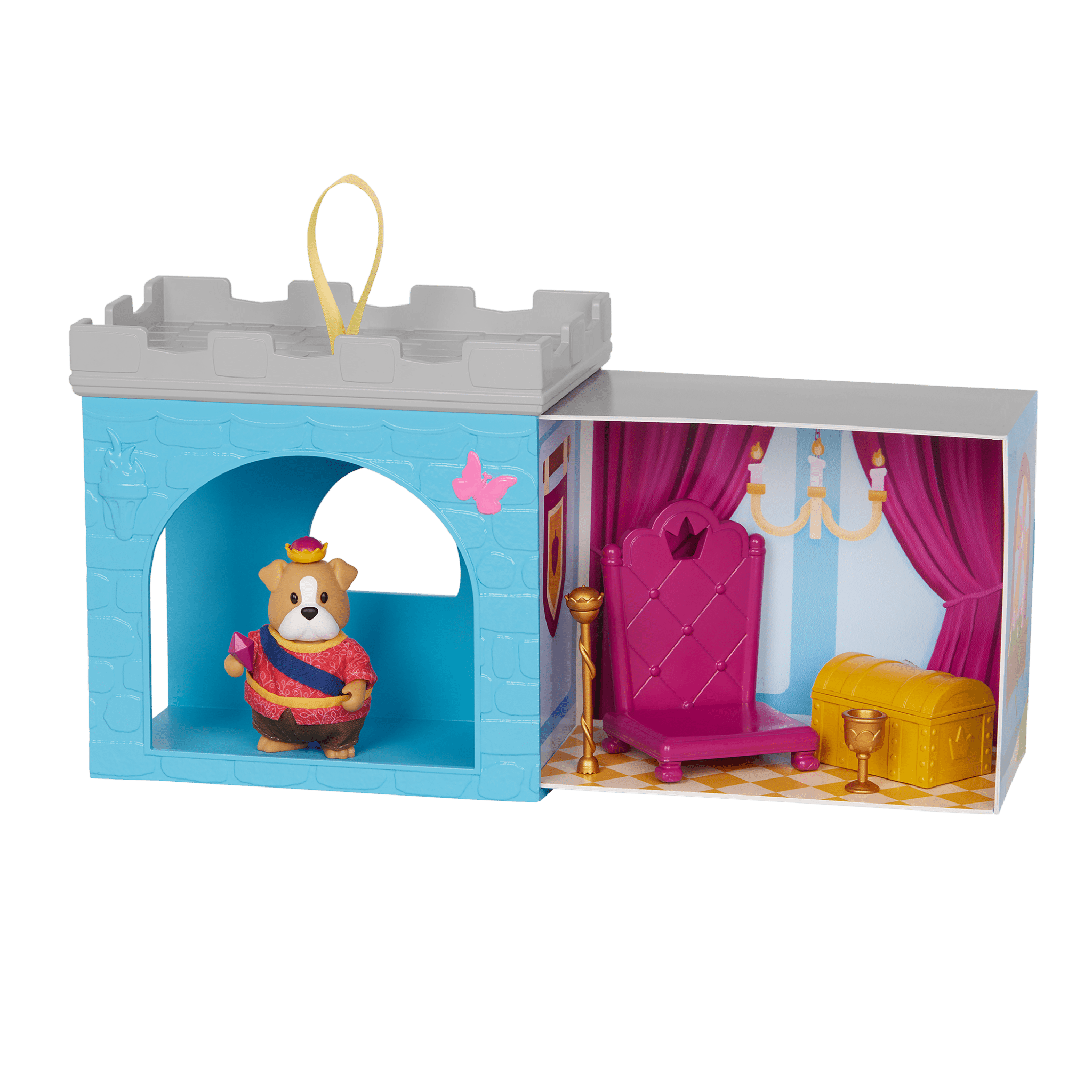 King's Grand Throne Room | Castle Playset | Li'l Woodzeez