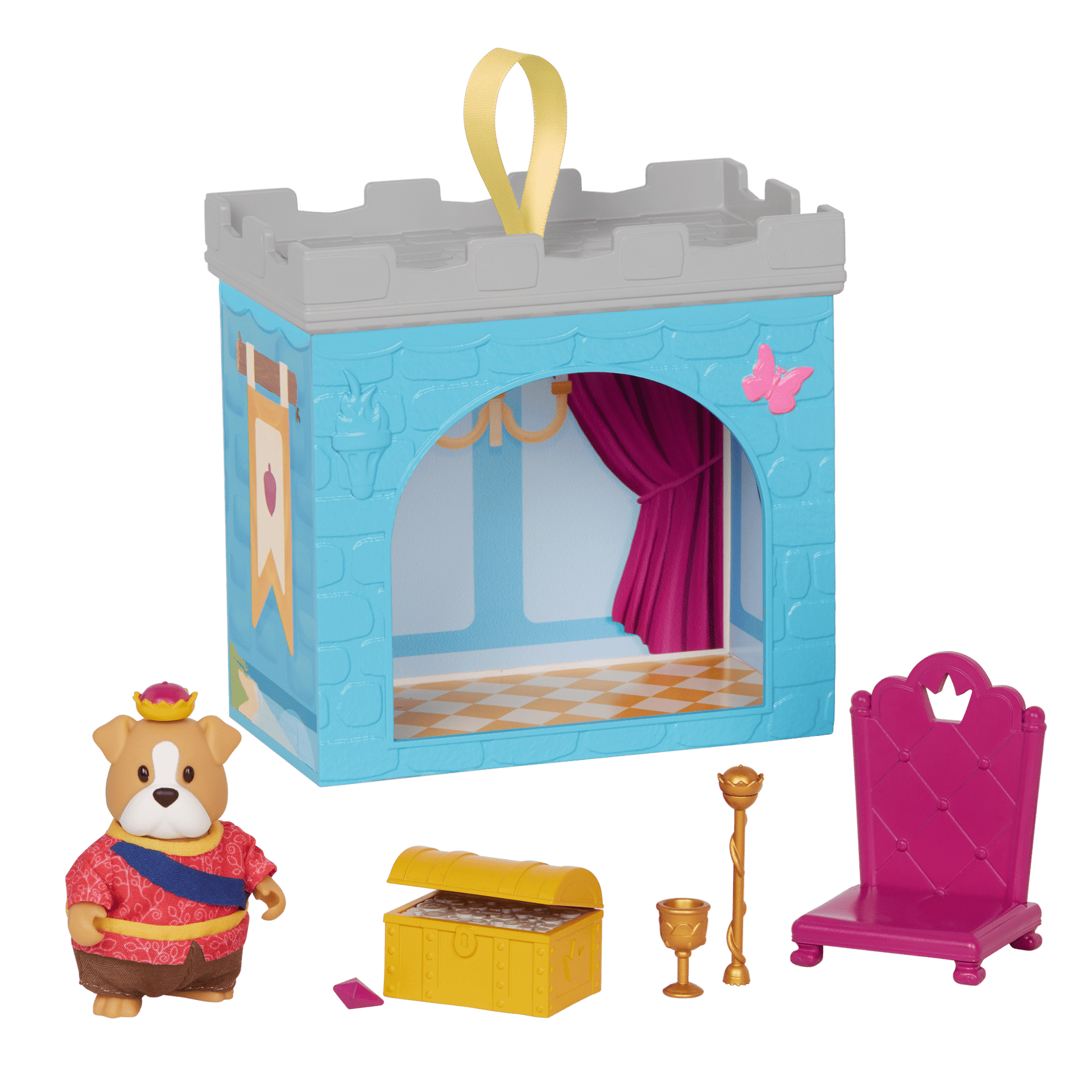 King's Grand Throne Room | Castle Playset | Li'l Woodzeez