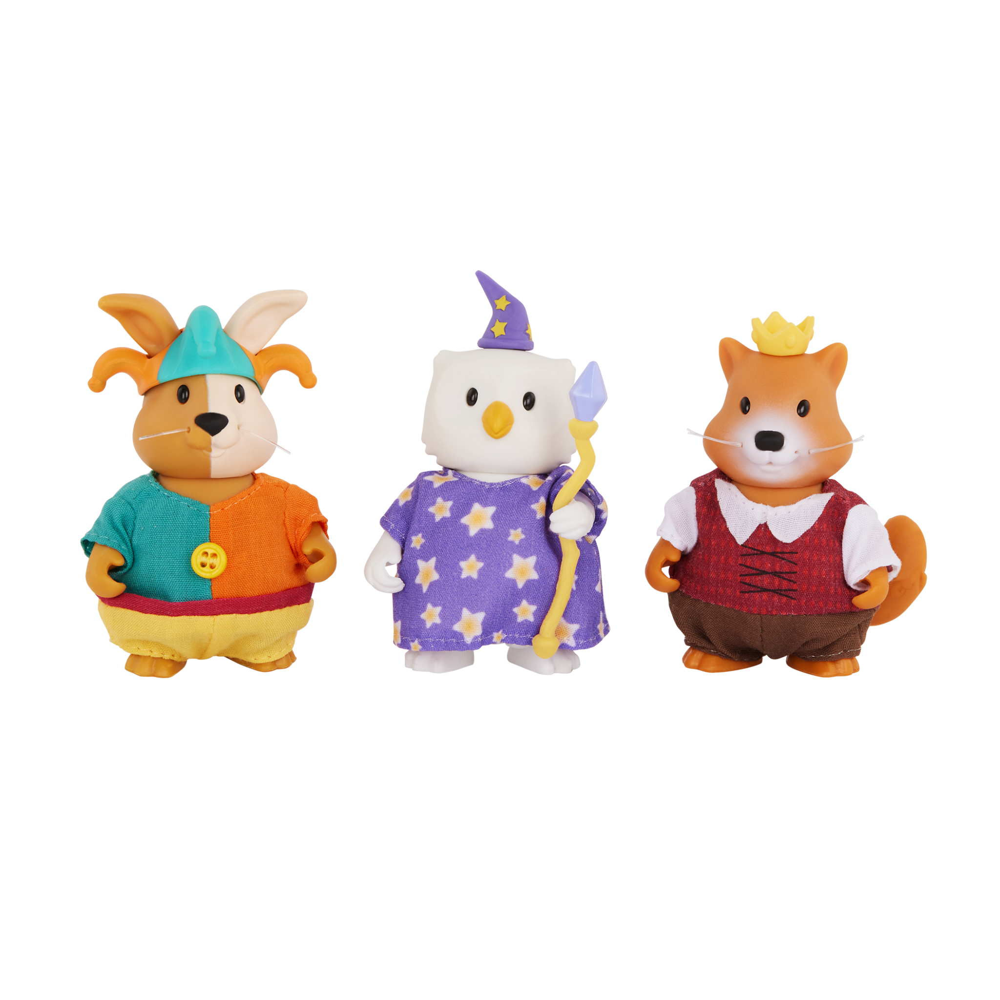 Royal Friendz | Animal Figurines in Costumes | Li'l Woodzeez Royal Friendz | Animal Figurines in Costumes | Li'l Woodzeez